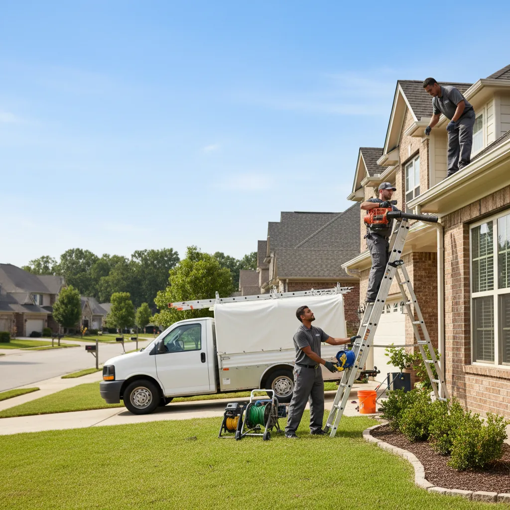 Home Gutter Service in Fort Gibson, OK near me